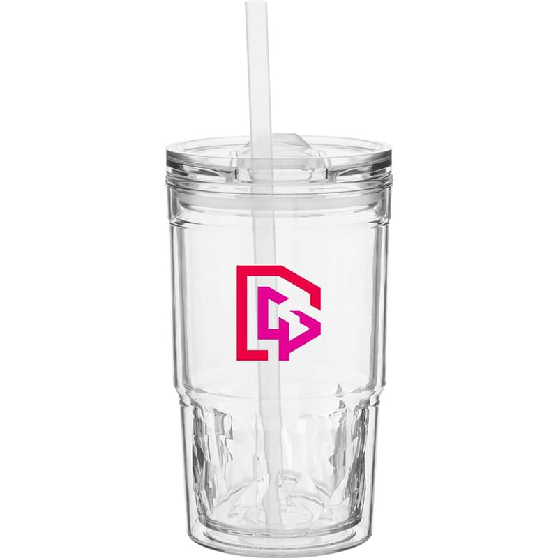 16 oz Clarity Travel Tumbler