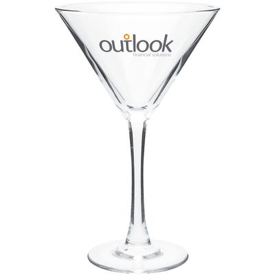 Personalized Martini Gles Custom Perfect Imprints 10 Oz Martini Clear